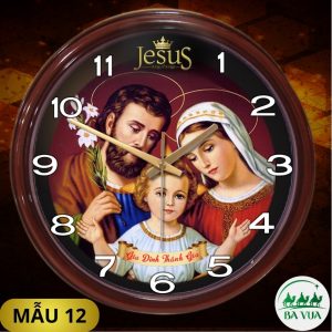 Đồng Hồ Tròn Mẫu 12