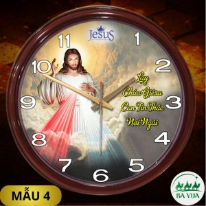 Đồng Hồ Tròn Mẫu 4